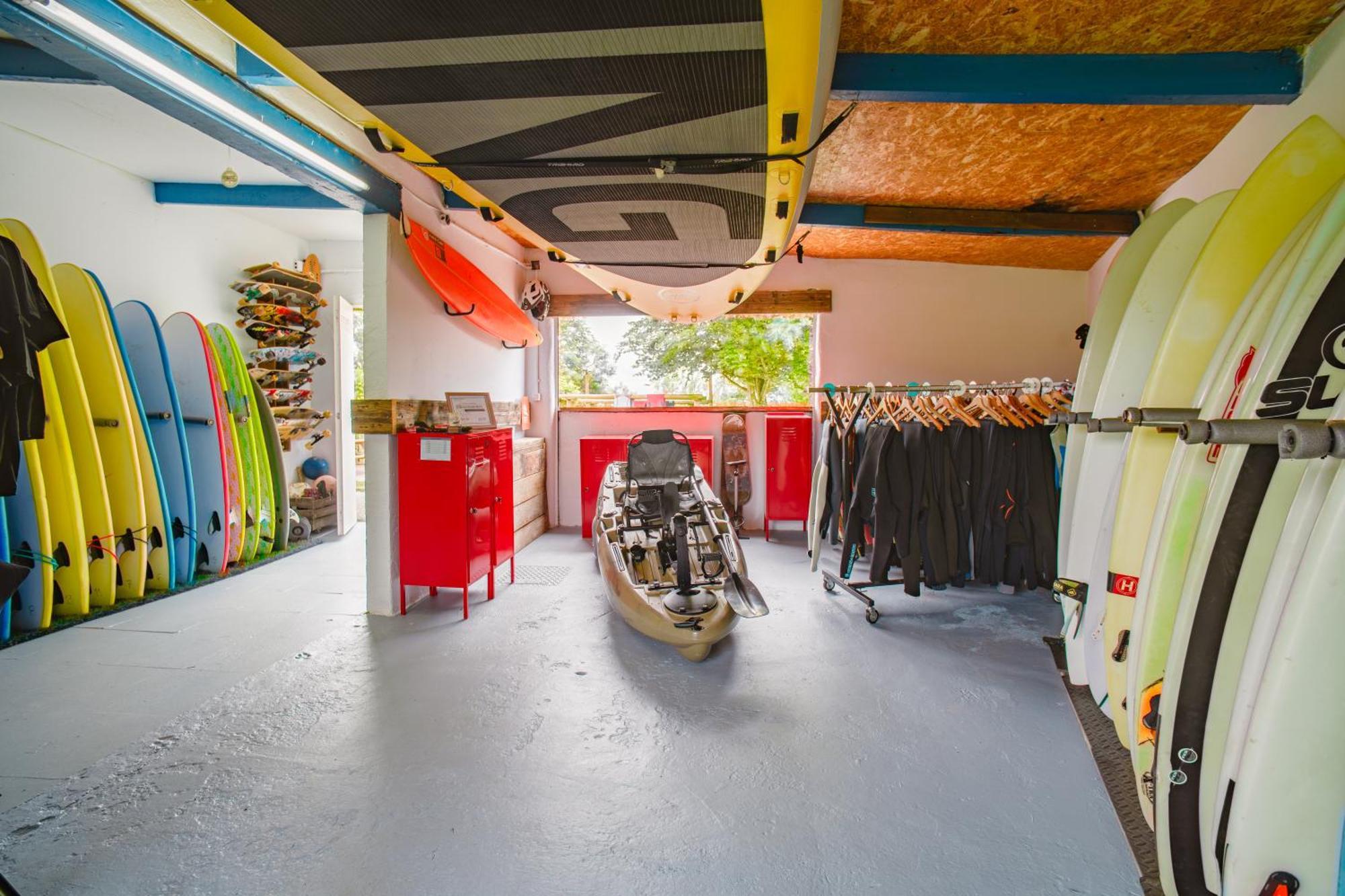 H.A.N.D Surf Hostel Langre  Exterior foto