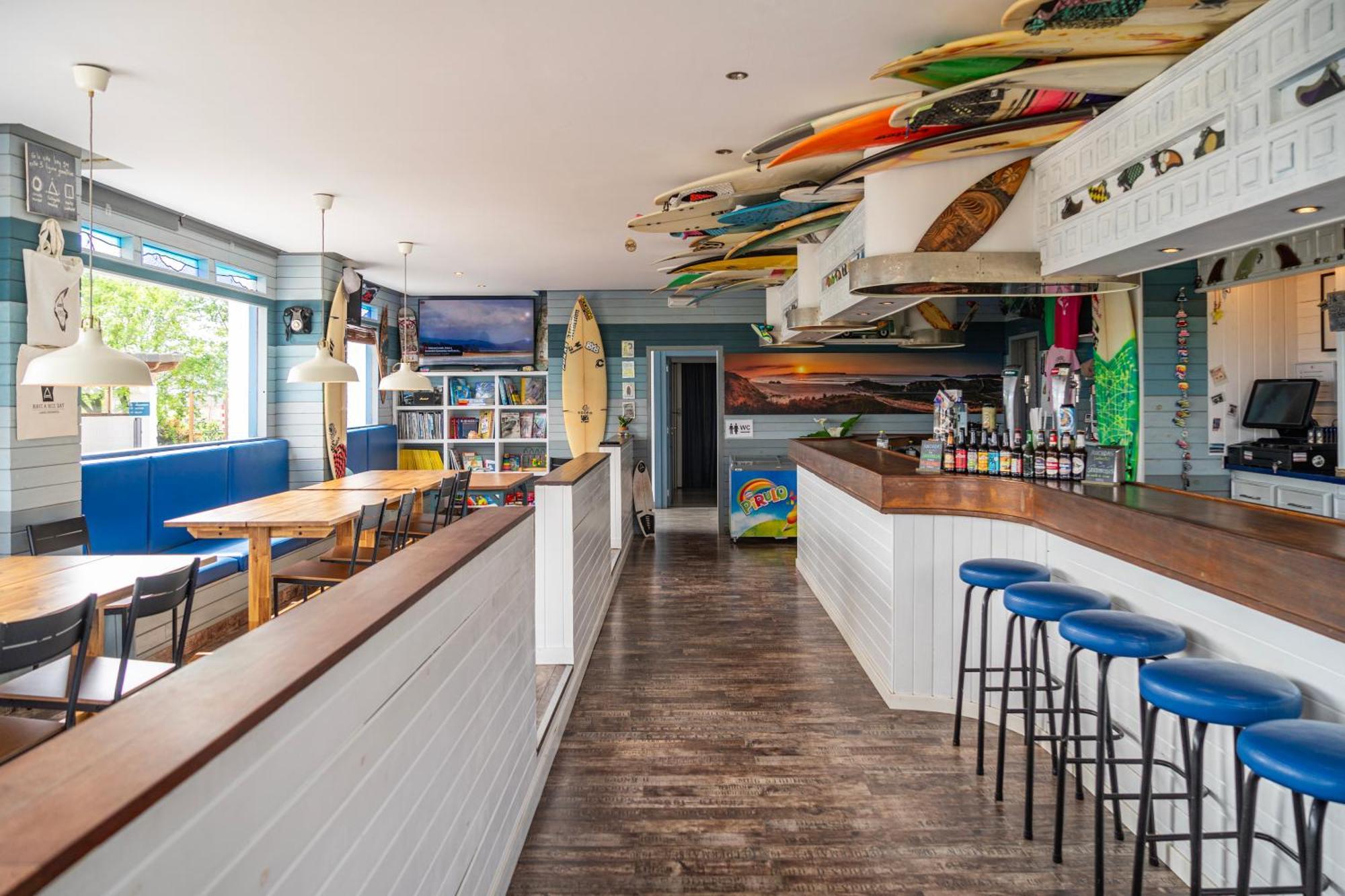 H.A.N.D Surf Hostel Langre  Exterior foto